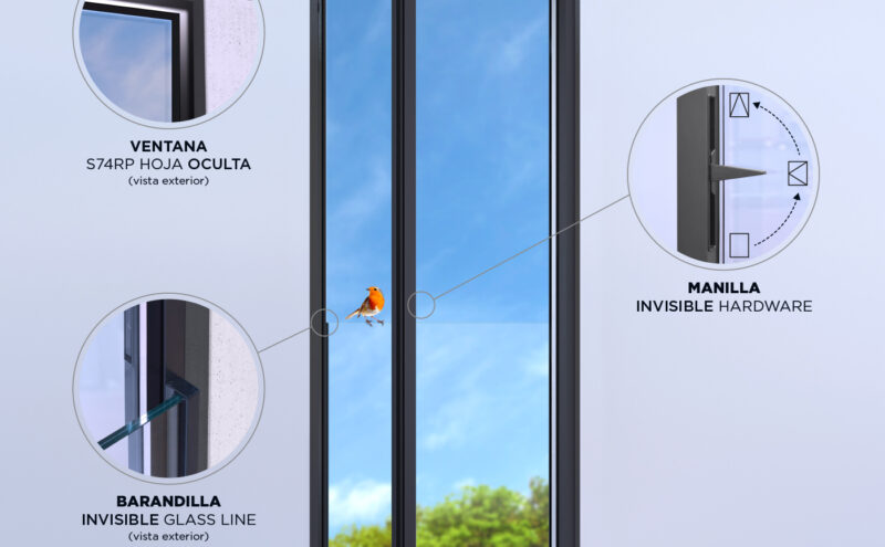 barandilla minimalista Strugal