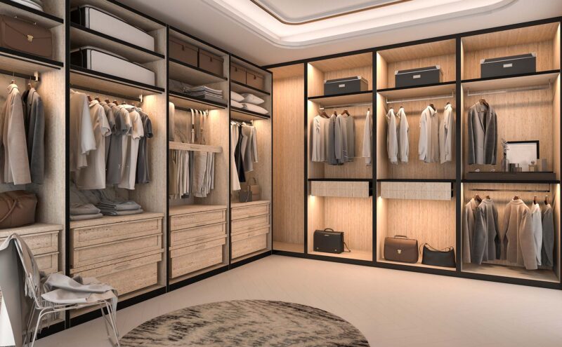 Qué es un walk in closet
